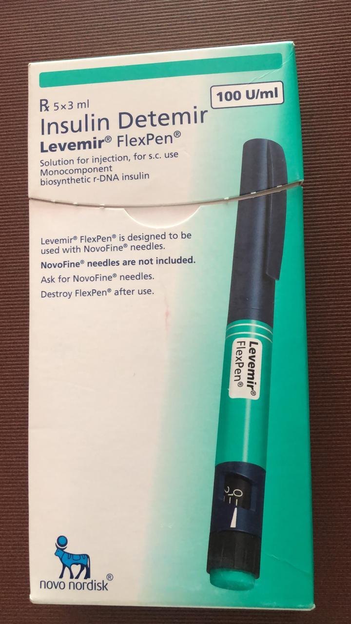 Levemir Injection (Levemir 100iu/Ml Flexpen)