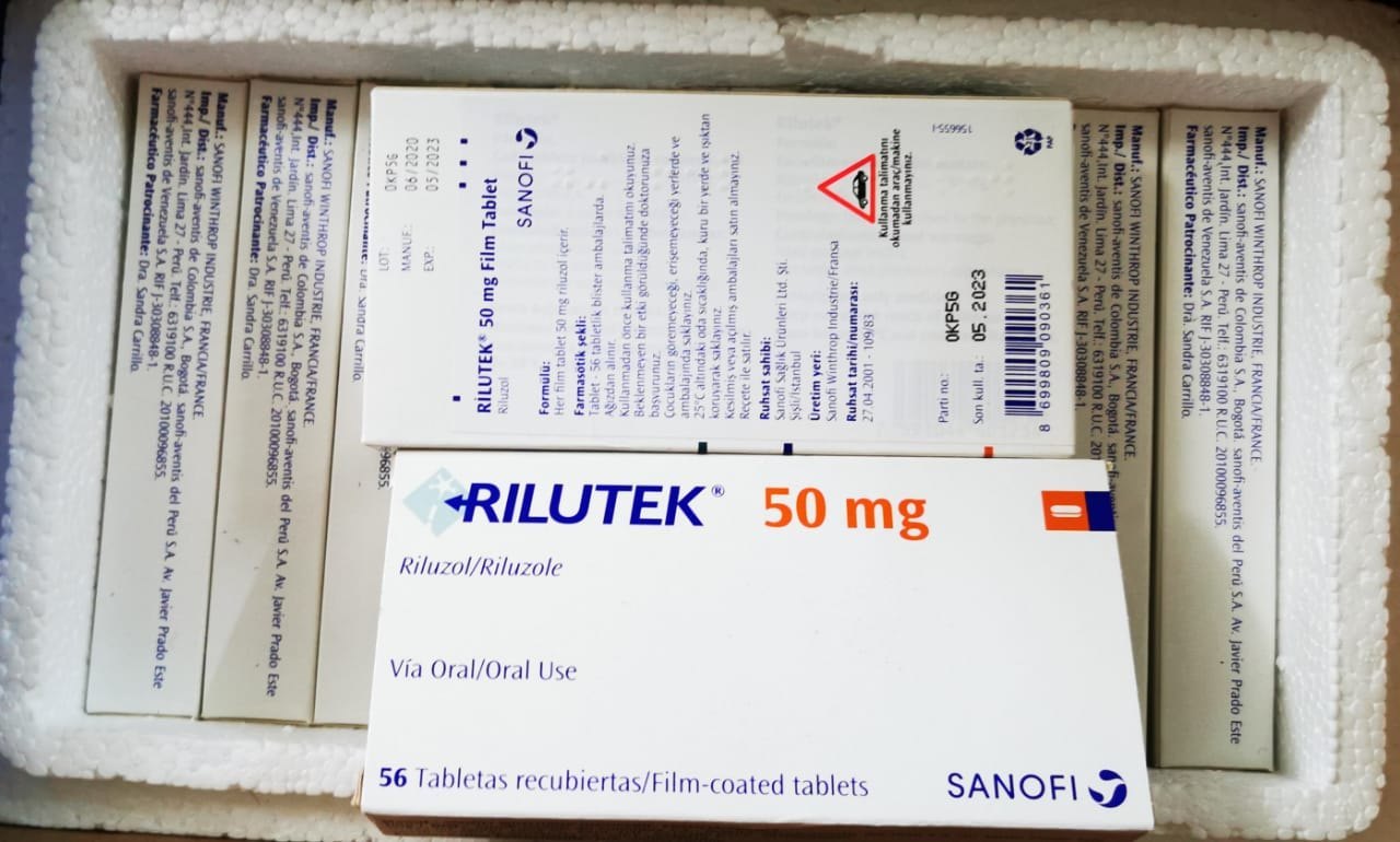 Rilutek Riluzole 50 Mg Tablet