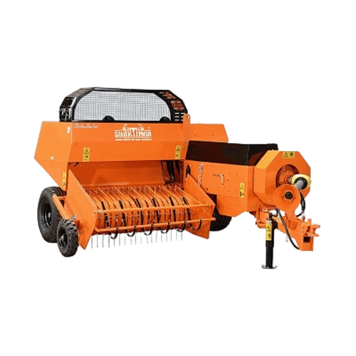 Round Straw Baler