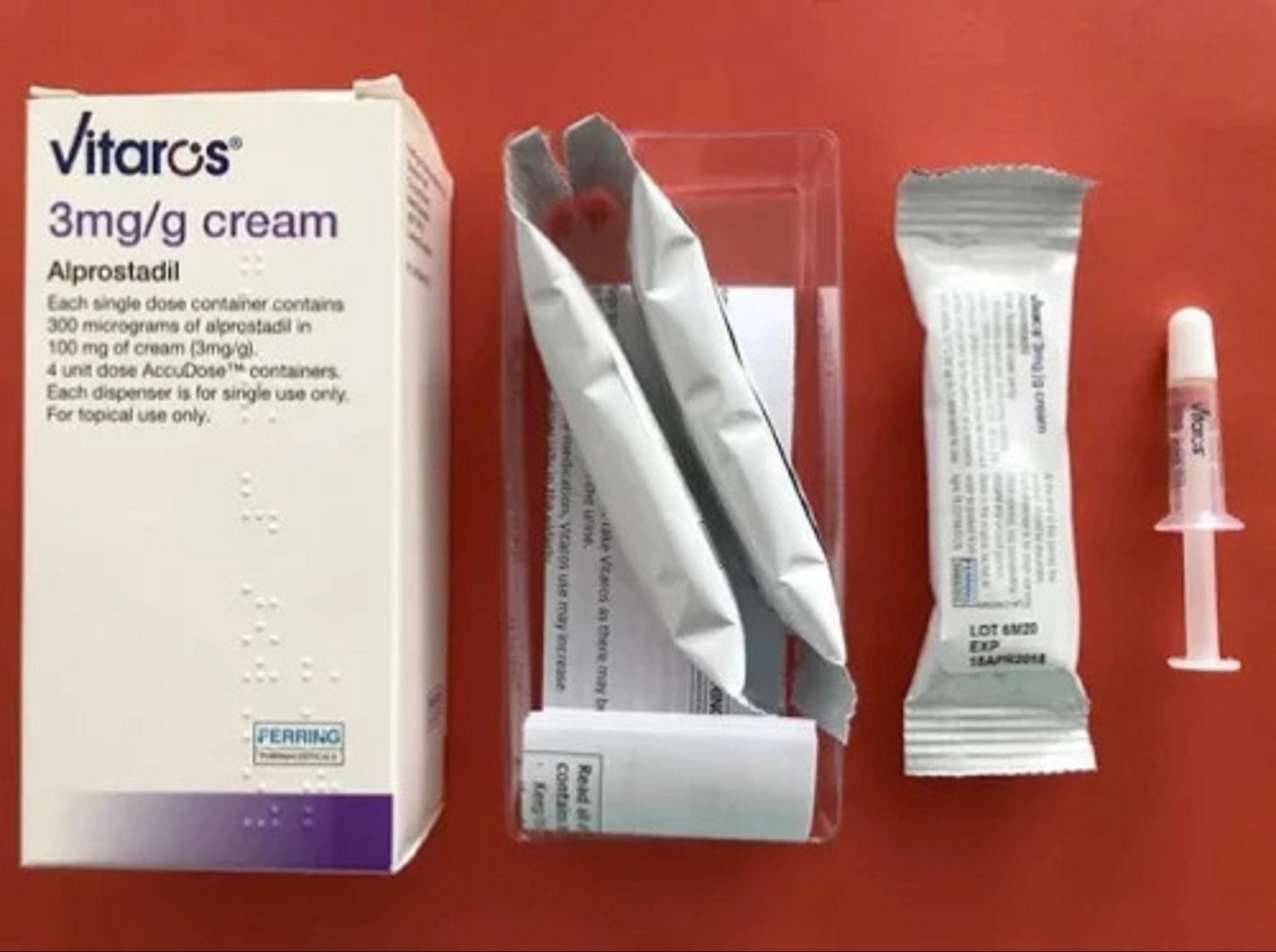 Vitaros Alprostadil 3mg Cream Us-us Delivery
