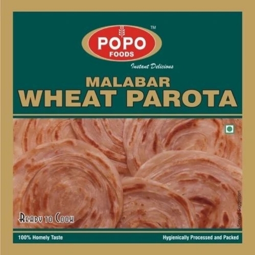 Wheat Paratha - Whole Wheat Soft Texture | Flaky Layers High Fiber Quick Cooking Traditional Recipe