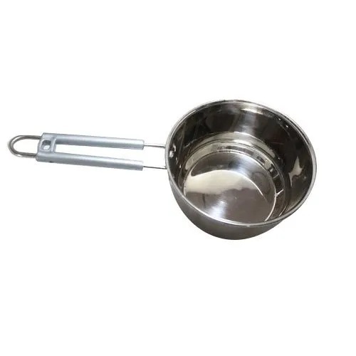 12inch Stainless Steel Saucepan - 500 ml Silver, Corrosion Resistant, Durable, Even Heating, Rust Free