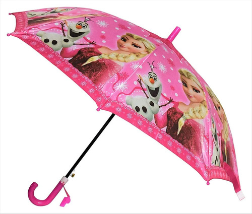 17 Inch 2 Fold Children Printed Umbrella