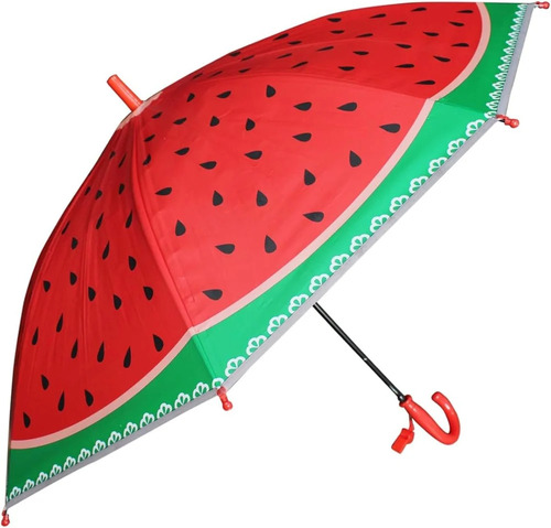 17 Inch Cartoon Print Children Printed Umbrella - Polyester, 17 Inch, Custom Colors, Foldable | Lightweight, Strong Frame, Rounded Tips, Water-resistant Fabric