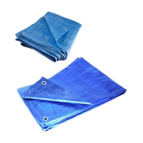 1mm Hdpe Tarpaulin - Polyethylene Woven, 3x5 m, Blue | Water Proof, Multipurpose, Plain Design