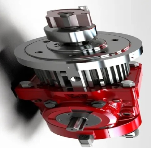 3 Hp Speed Hydraulic Gear Pump - Stainless Steel, Silver Red, 220V | High Pressure, Smooth Operation, Leak Resistant, Low Noise