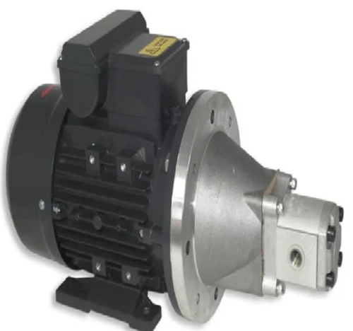 Automatic Hydraulic Gear Pumps - Stainless Steel, Silver Red, 220 Volt | High Pressure, Smooth Operation, Leak Resistant, Low Noise, Compact Design