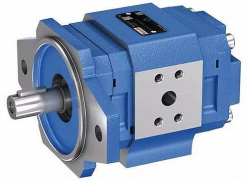 Blue External Gear Pump