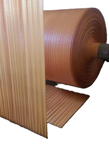 Hdpe Orange Without Lamination Fabric