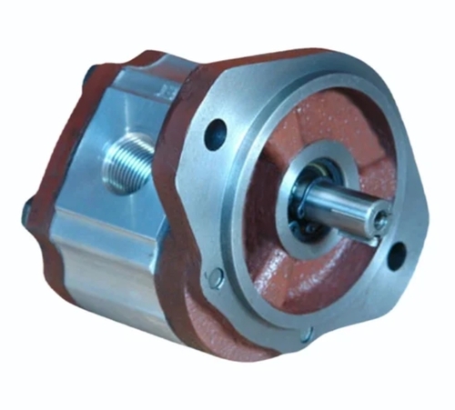 High Pressure Hydraulic Gear Pump - Stainless Steel, Silver Red, 220 Volt | Smooth Operation, Leak Resistant, Low Noise, Durable, Precision Engineered