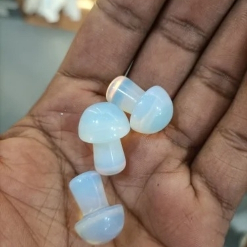 Mushroom Shape Crystal Figurine