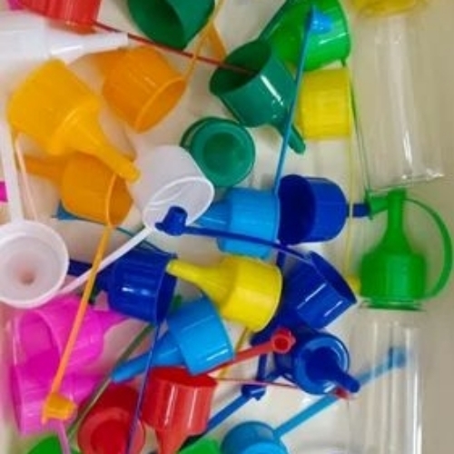 Rangoli Color Bottle caps