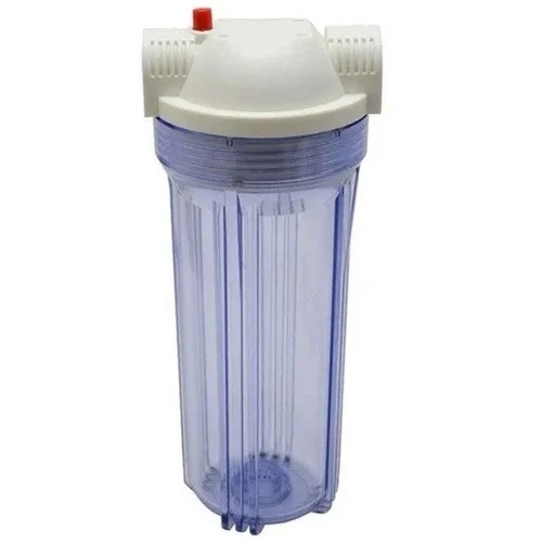 Transparent Filter Housing - Plastic, Standard Size, Transparent | Cylindrical Shape, Sealed, High Efficiency, Easy to Install, Lightweight