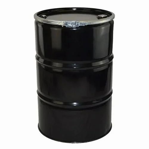 200l Mild Steel Black Bitumen Storage Open Head Drum