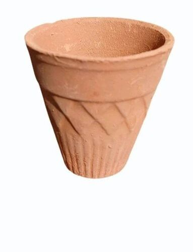 70ml Terracotta Tea Kullad - Teracotta, 70ml, Brown, Matte Finish, Lightweight, Eco-Friendly