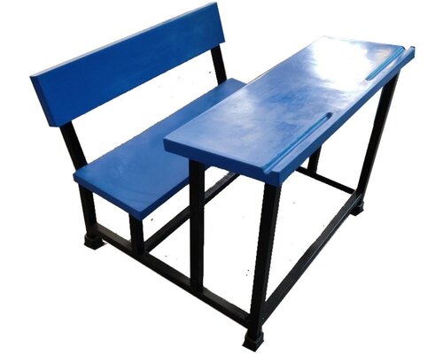 Blue School Benches