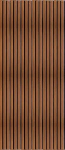 Charcoal Wall Panels - 12 mm Thickness Brown Rectangular | Durable Rust Proof Home Use