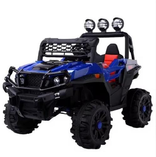 Electric Kids Ride On Car For Baby Toy - Plastic and Aluminum Alloy, White, Red, Blue, Yellow | Disc Brake, Fork Suspension, Training Wheels, Low Maintenance