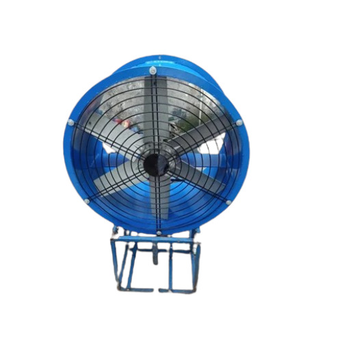 Industrial Axial Flow Fan - Aluminium Alloy Blades, 36 Inch, Blue, 7.5 HP, Three Phase, 1440 RPM