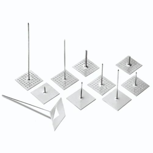 Isinox Aluminium 5019 Nail Insulation Fasteners - Aluminium 0.120 mm Silver | Grade A Industrial Use