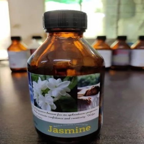 Jasmine Essential Oil - Jasminum Officinale, Bergamot, Oleaceae | Fragrance Compound, 99% Purity