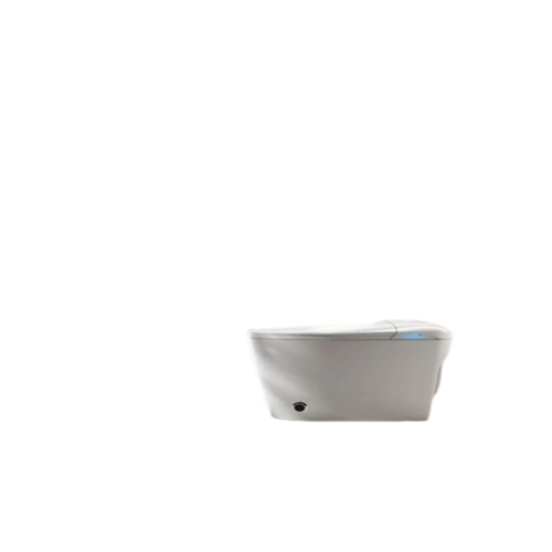 Luxury Smart Toilet - Ceramic Oval White, Floor Mount | Automatic Western, Multicolor Features