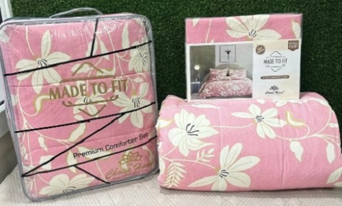 Polycotton Ac Quilt Bedding Set