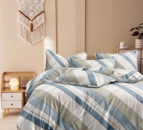 Polycotton Bed Quilts - Polycotton, Full Size, Printed Pattern | Lightweight, Quality Tested, Winter Use