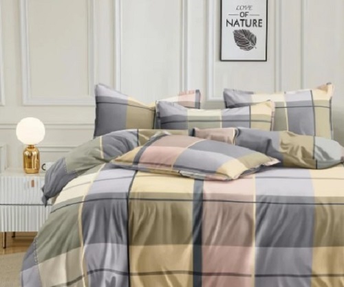 Polyester Quilt For Double Bed - Polyester, Full Size, Printed Pattern | Lightweight, Winter Use, Tested Quality