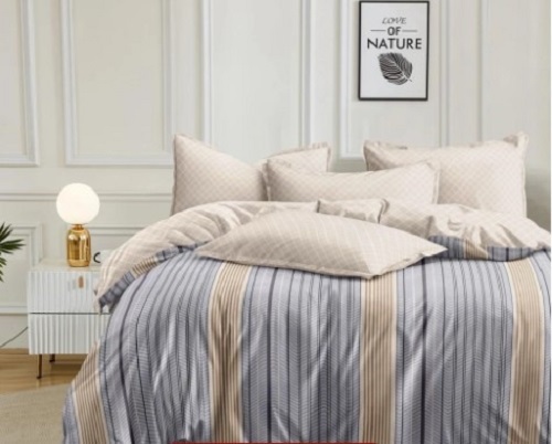 Quilt For Double Bed - Full Size Printed Pattern | Lightweight, Customizable, Winter Use