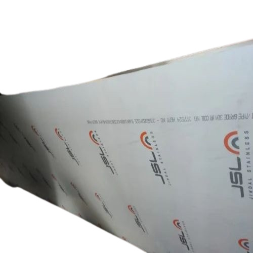 Stainless Steel 304 Sheet Jindal - SS 304, 1mm Thickness, Matte Finish, Silver, Grade A, Custom Size, Industrial Stainless Steel Products