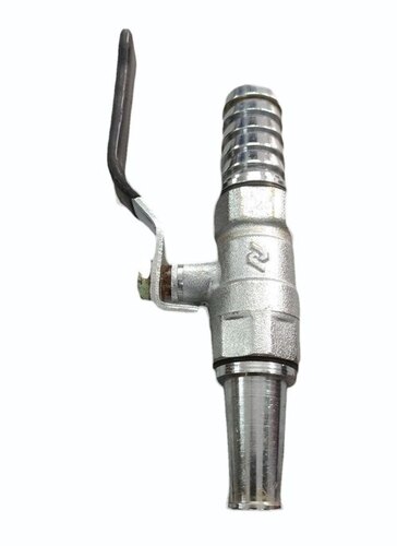 1/2inch Stainless Steel Shut Off Nozzle - Stainless Steel, Standard Size | Durable, Box Packaged, Industrial Use