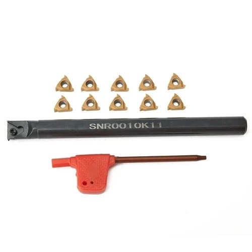 10mm Boring Bars - Steel, Gray, Standard Size | High Strength, Firm, Corrosion Resistant, Rust Proof