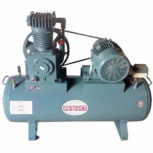 Blue Double Cylinder Single Stage Air