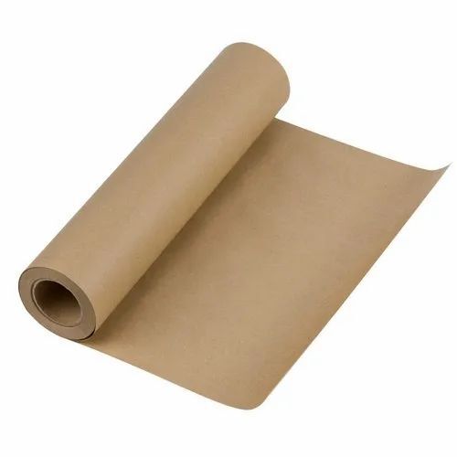 Brown Kraft Paper Roll - Kraft Paper 22 Inch x 3.5 Meter Brown | Eco Friendly Fine Finish Packaging Purpose