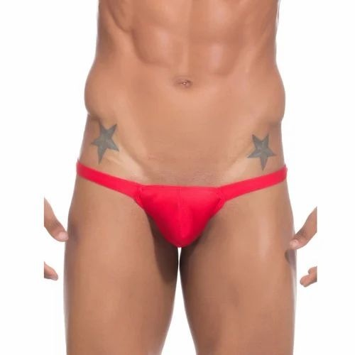 Cotton Briefs - Bamboo Cotton, S-XXXL, Red | Breathable, Skin-Friendly, No Mark Elasticated Waistband