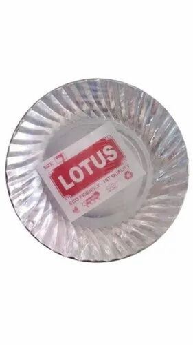 Disposable Silver Foil Paper Plate