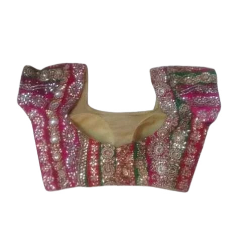 Fancy Blouse - Georgette Fabric, Sizes S-XXXL, Multicolor | Embroidered, Anti Wrinkle, Breathable, Quick Dry, Washable