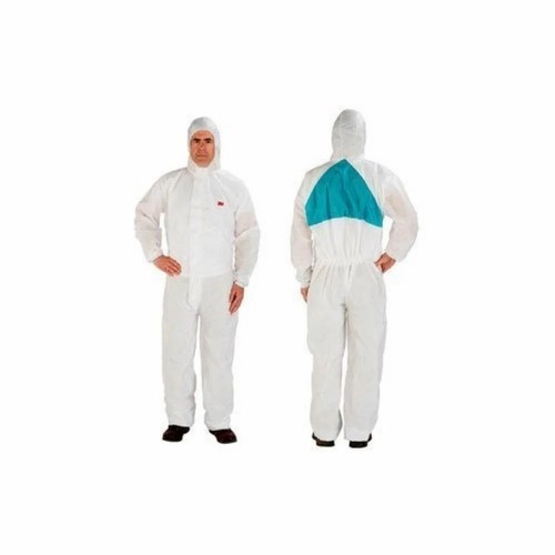 Industrial Protective Coveralls - White, XXL to S Sizes | Good Quality, Plain Pattern, Customizable Size