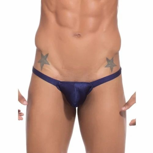 Plain Cotton Briefs - Bamboo Cotton, Size S-XXXL, Blue | Breathable, Skin-Friendly, Fancy Style