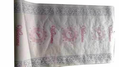 Printed Paper Roll - 70 GSM Paper, White, Fine Finish, Digital Print, Eco Friendly, Water Resistant