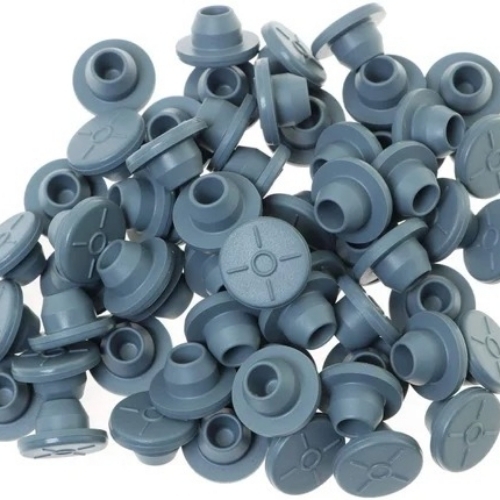 Rubber Stoppers - Natural Rubber, Standard Size, Gray | Rigid, Lightweight, Industrial Use, Oil & Chemical Resistant