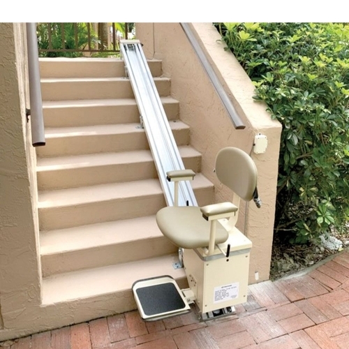 Stair Lift - Galvanized Steel, AC Drive, 220-440V | Anti-Skid, Overload Protection, Low Noise