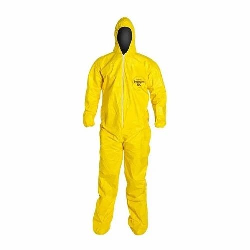 Tychem C Safety Suits - Polyester, Custom Size, Multicolor | Fire Safety Usage