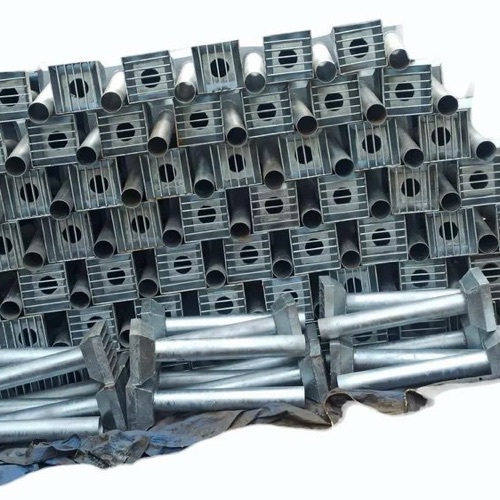 Water Spout - Galvanized Metal, Standard Size, Silver | High Water Flow, Corrosion Resistant, Leak Proof