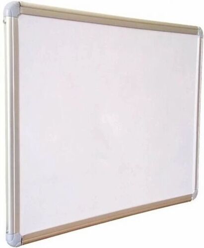 White Magnetic Board - Standard Size, White | Durable, Long Lasting, Rectangular, School Use