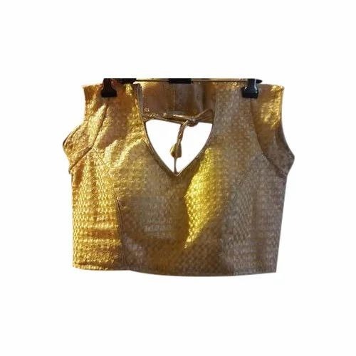 Women Blouses - Georgette Fabric, Sizes S-xxxl, Golden Color | Anti Wrinkle, Breathable, No Fade, Quick Dry, Washable