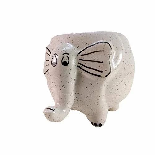 Ceramic Elephant Shape Flower Pot