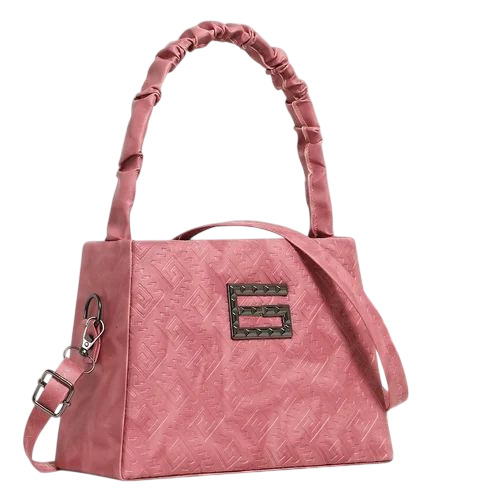 Fashionable Ladies Sling Bag - PU, Customized Size, Pink | Moisture Proof, Shock Resistance, Shoulder Length Handle