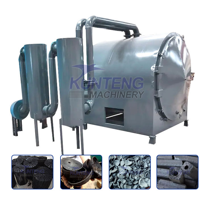 Sawdust Carbonization Machine - Capacity: 1-6 Ton